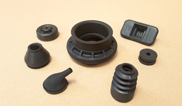 Molded rubber gaskets