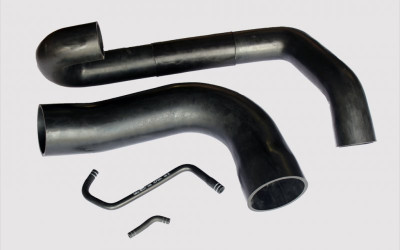 Fuel circuit tubes, drain pump, tank hoses