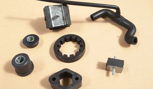 Molded rubber gaskets